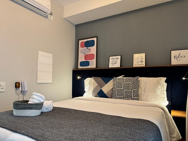 Moema Metro SP Studio 201 Super Equipado