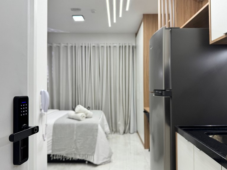 Novíssimo Studio 700m Metrô, Conforto Premium