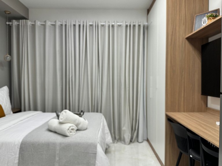 Novíssimo Studio 700m Metrô, Conforto Premium