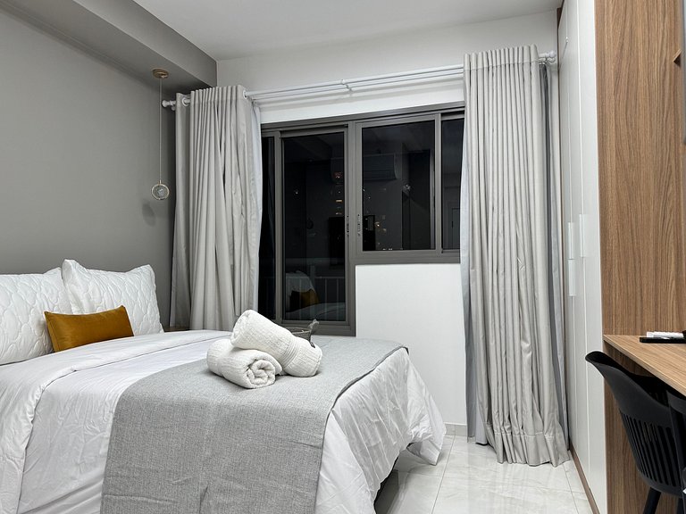 Novíssimo Studio 700m Metrô, Conforto Premium