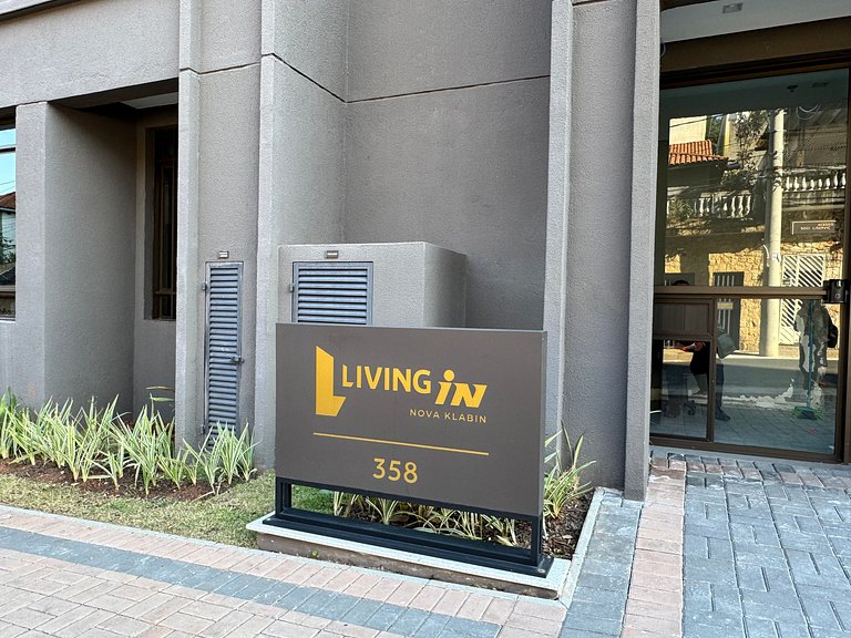 Living In Nova Klabin – Aptos 1 Dorm com Suíte ao lado do Me