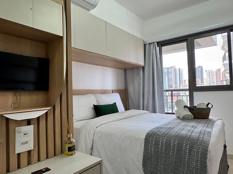 Charme & Aconchego, Novo Studio 10 min Av Paulista