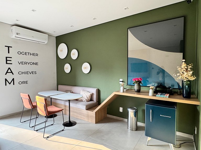 Via Komforto 1113 Moema: Piscina & Palestra +Metro