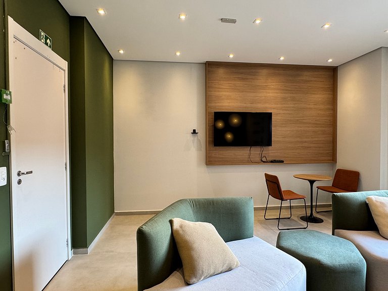 Via Komforto 1113 Moema: Piscina & Palestra +Metro