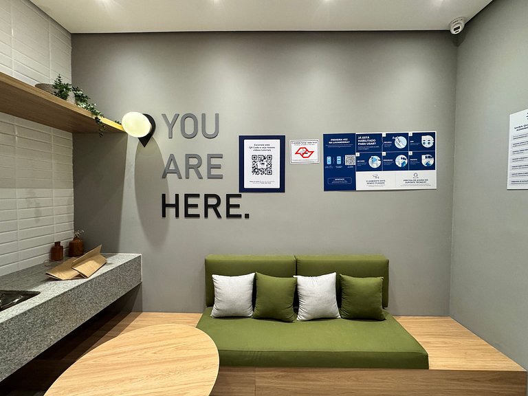 Via Komforto 1113 Moema : Piscine & Gym + Métro