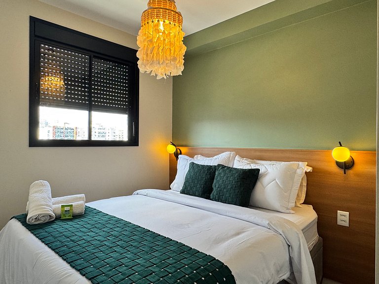 Via Komforto 1113 Moema: Pool & Gym Next Metro