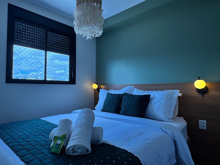 Via Komforto 1113 Moema: Piscina y Gimnasio +Metro