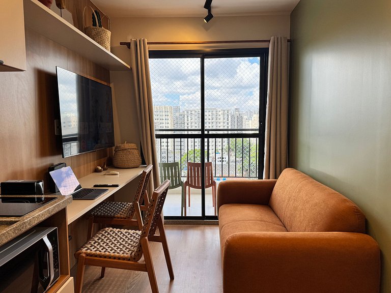 Via Komforto 1113 Moema: Piscina y Gimnasio +Metro