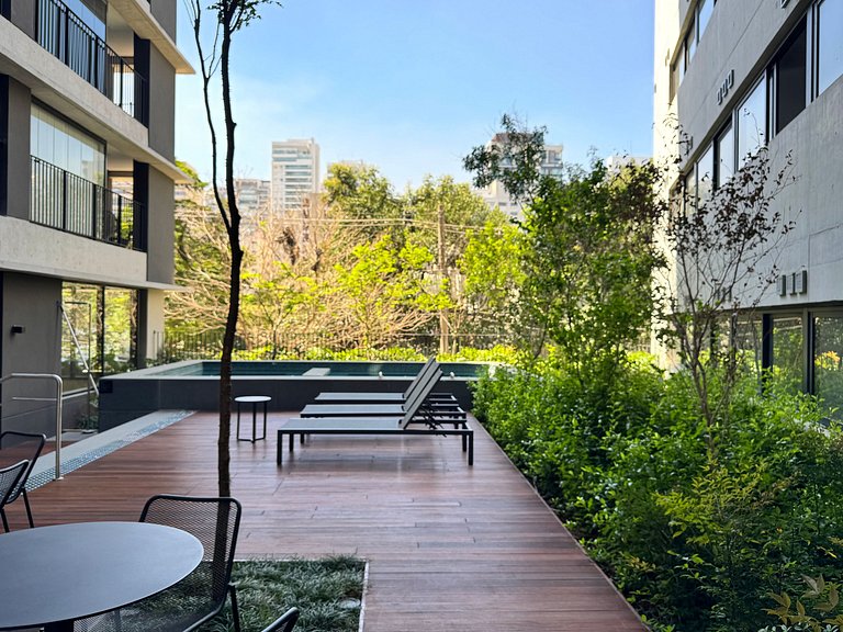 Herz von Pinheiros im Esquina 203 Metro Fradique